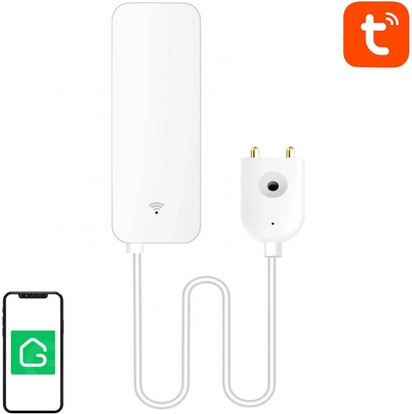 Slimme Wi‑Fi watersensor tegen lekkage GOSUND met Tuya (S5)