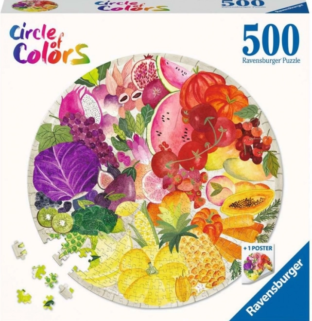 Ravensburger puzzel fruit- en groentesymfonie 500 stukjes