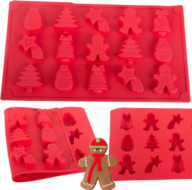 Siliconen kerst bakvorm