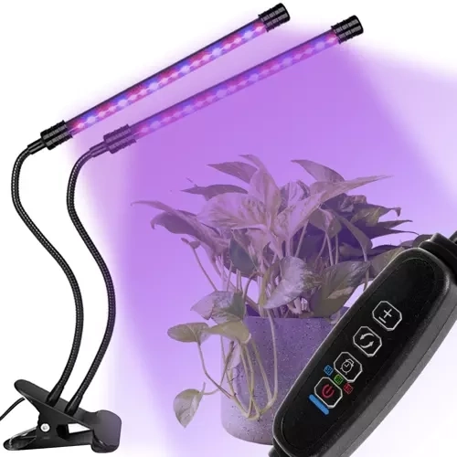 Waterdichte LED groeilamp met dubbel paneel, timer en afstandsbediening Gardlov