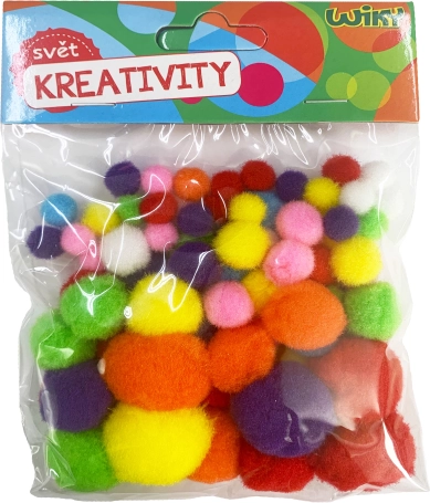 Mix van Maten Pom Pom, 80 stuks