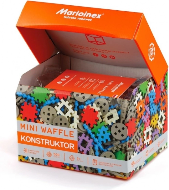 Creatieve bouwset Mini Waffle 500 stukjes