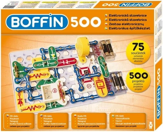 Elektronische bouwdoos Boffin voor 500 projecten