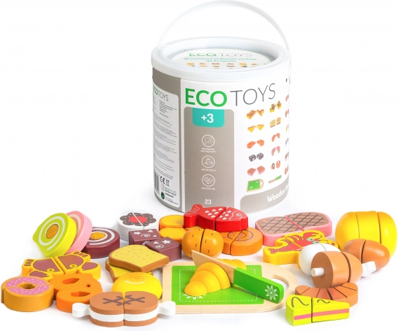 Ecologische houten snijvoedsel voor kinderen ECOTOYS
