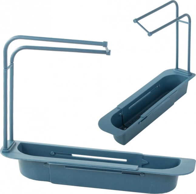 Opvouwbare organizer voor de keukenspoelbak