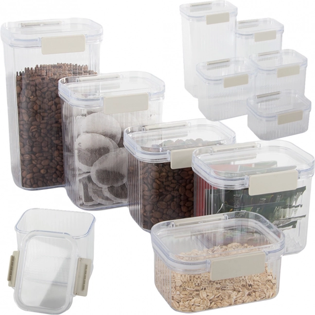 Set luchtdichte voedselcontainers, 5 stuks