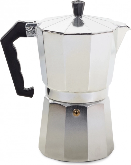 Aluminium koffiezetapparaat voor 9 kopjes