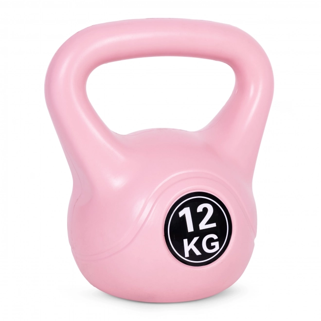 Kettlebell voor oefening roze - 12kg