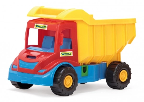 Auto multitruck kiepwagen plastic 38cm ass. 3 kleuren 12m+ Wader
