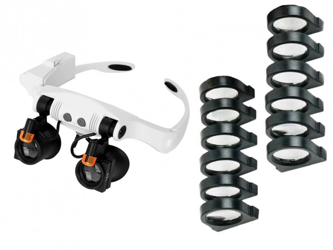 Horlogemaker loep met LED-verlichting
