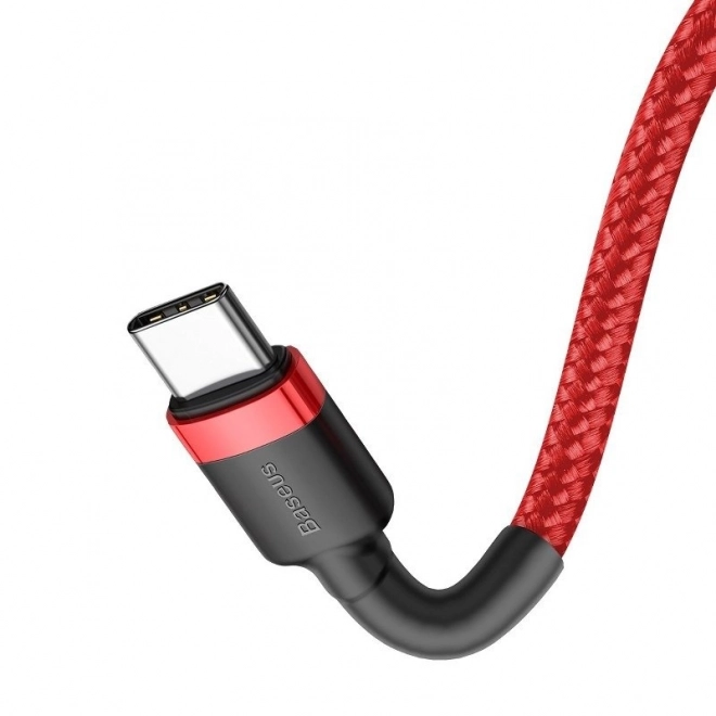 Kabel Baseus Cafule USB-C PD2.0 60W 2m Rood