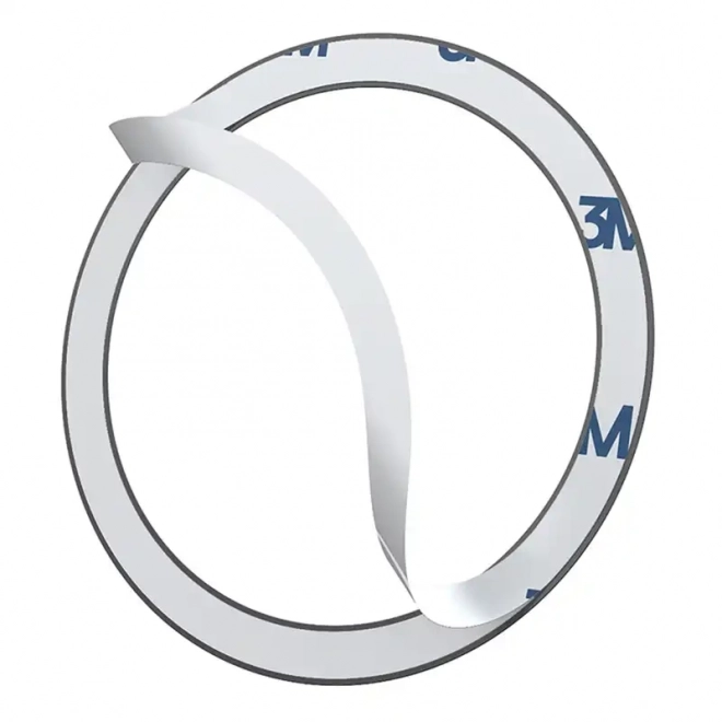 Baseus Halo Magnetische ring voor telefoons, MagSafe (zwart)