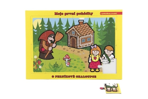 Puzzel Peperkoekhuisje 24 stukjes