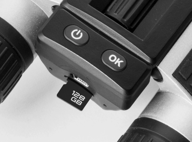 Verrekijker met FullHD-display en geïntegreerde camera