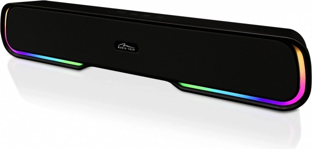 Bluetooth-soundbar MEDIA‑TECH Phantom BT met RGB-verlichting en tot 10 uur speeltijd