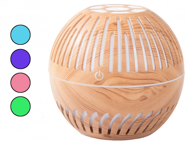 Aroma diffuser en luchtbevochtiger met RGB-verlichting