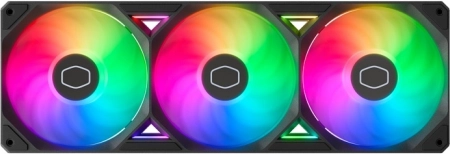 ventilator Cooler Master SickleFlow Edge 360 ARGB, zwart