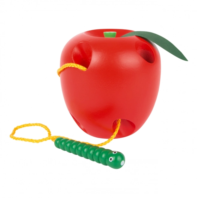 Small Foot Houten Rijgspel Appel