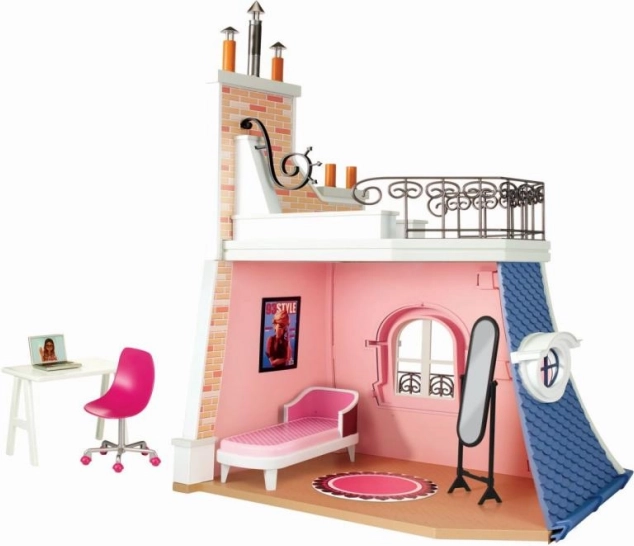 Miraculous Marinette 2-in-1 slaapkamer met balkon