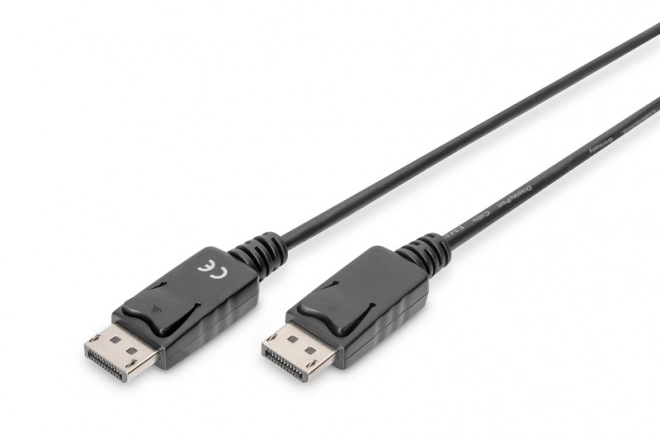 DisplayPort kabel met inklemming 1080p 60Hz FHD DP/M DP/M zwart 1m