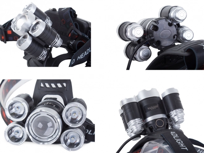 Professionele hoofdlamp met led-diodes