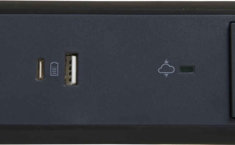 Snel USB-A en USB-C binnen handbereik