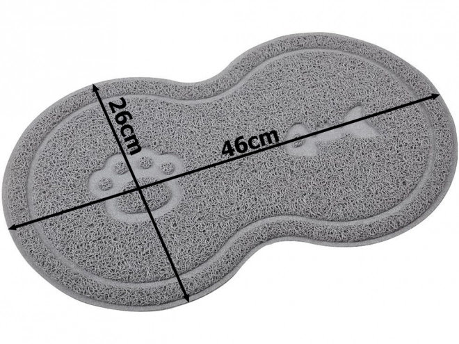 Waterdicht en antislip mat onder bakjes voor honden en katten