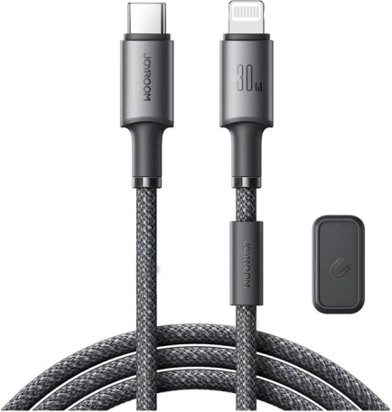 Joyroom kabel USB‑C naar Lightning 30 W, 1,2 m, grijs
