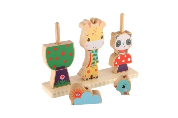 Houten puzzel - dieren