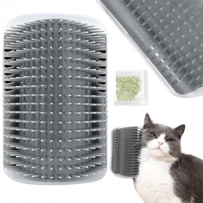 Hoekkam Borstel voor Katten met Catnip