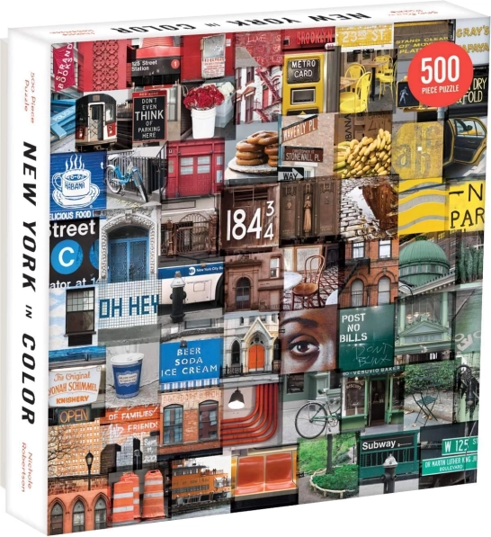Galison Puzzel Kleurrijk New York 500 Stukjes