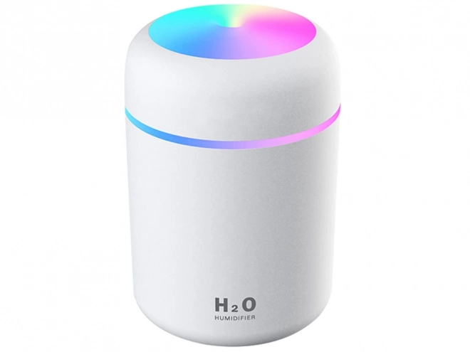 Mini-luchtbevochtiger en aromadiffuser USB met RGB-verlichting