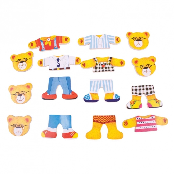 Bigjigs Toys Aankleedpuzzel Berenfamilie