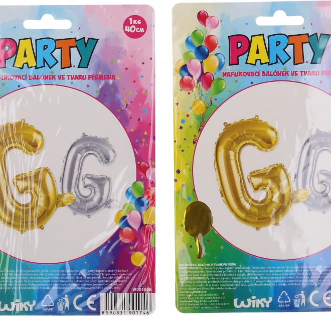 Opblaasbare ballon letter G