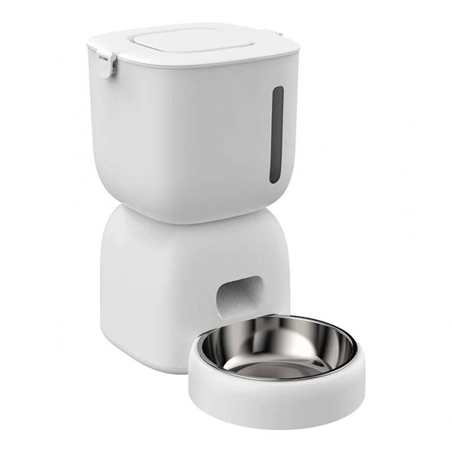 Automatische voederdispenser Petwant F14-L met WiFi wit