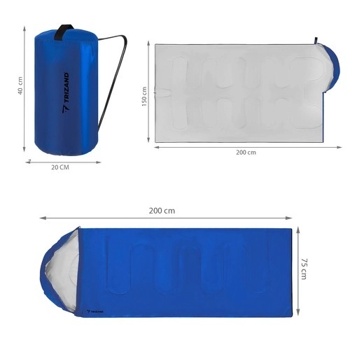 Slaapzak - blauw S10249