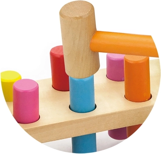 Stevige houten constructie