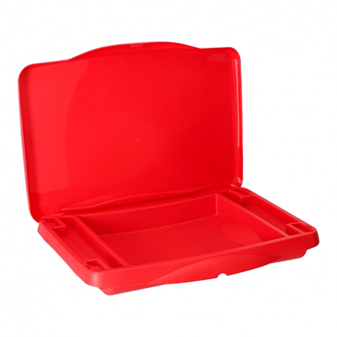 Kinderautotafel met opbergruimte – Rood