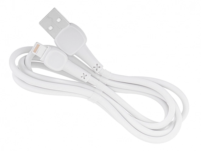Witte sneloplaadkabel Lightning