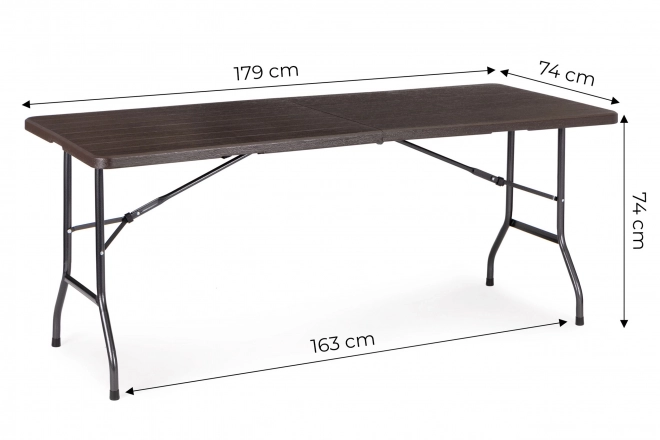 Opvouwbare Tuinbanket Catering Tafel 180 cm