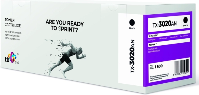 Toner voor XEROX Phaser 3020 en WorkCentre 3025, zwart