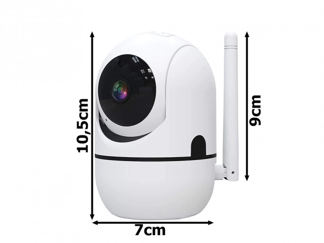 IP camera voor binnengebruik met Wi-Fi en draaibare kop