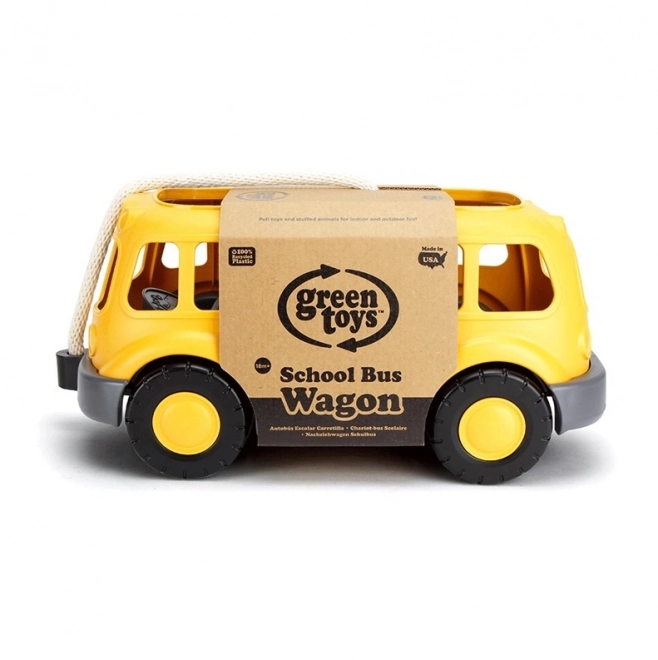 Green Toys trekkende schoolbus