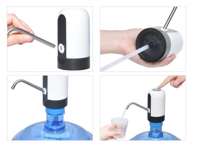 Elektrische waterdispenser met pomp
