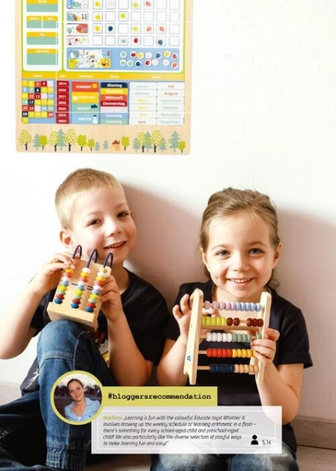 Educatieve Abacus, Kleurvolle Small Foot