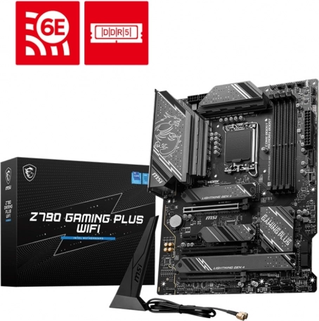 MSI Z790 Gaming Plus WiFi – ATX-moederbord voor LGA 1700 met DDR5 en HDMI