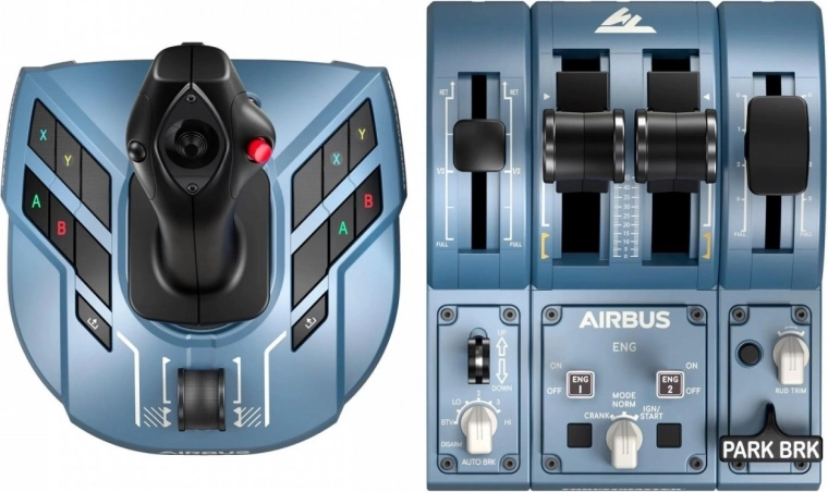 Uitgebreid throttlepaneel