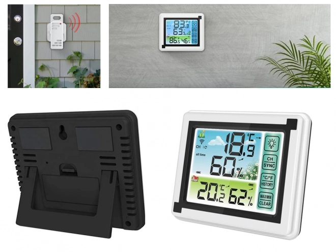 Draadloos weerstation met hygrometer