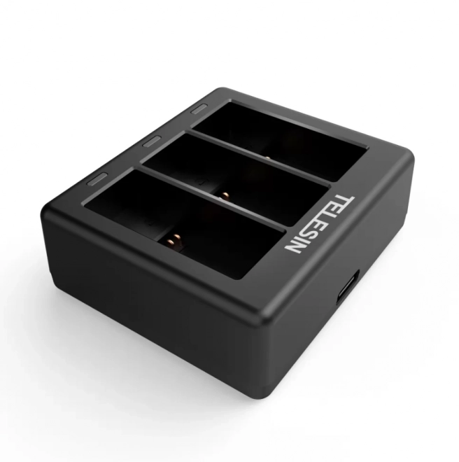Drieslotlader voor GoPro Hero 12/11/10/9