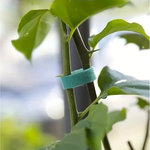 Gardlov groene textieltape met haak en lus 5m